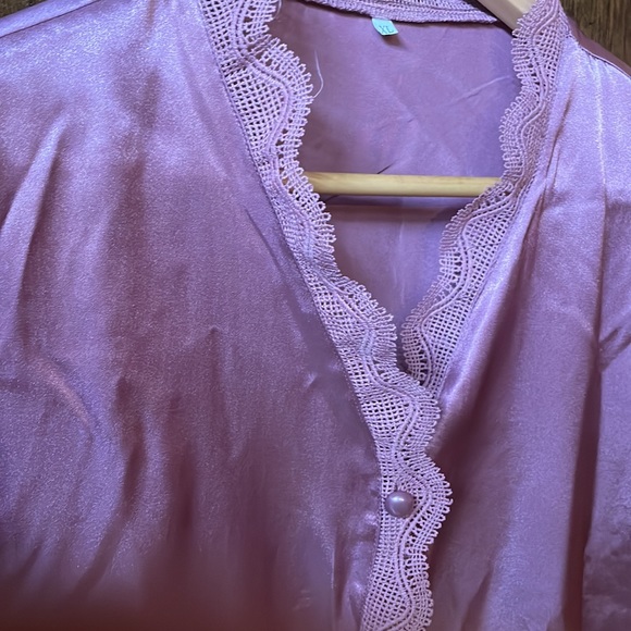 Button up cute pj top - Picture 2 of 4